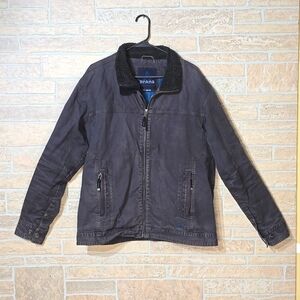 Prana Men’s Bronson Grey Utility/Work Jacket-- Size L